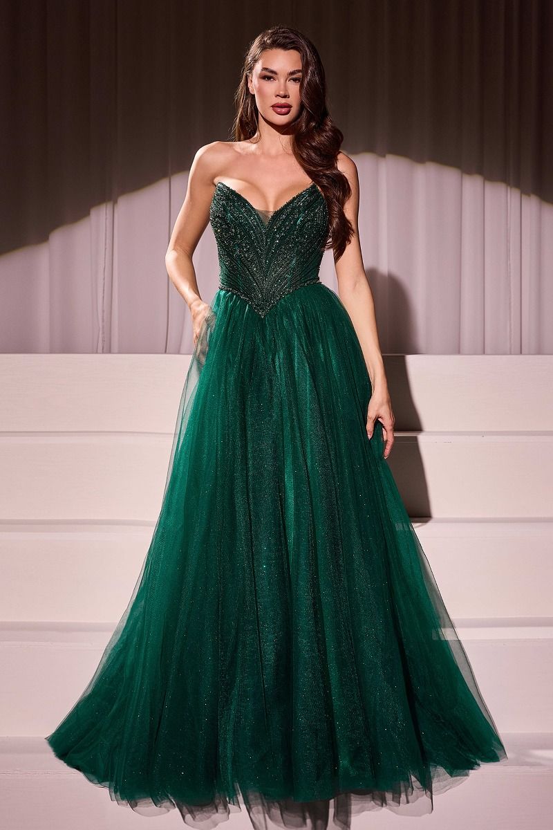green cinderella dress Cinderella Divine CH190 Dress – DiscountDressShop