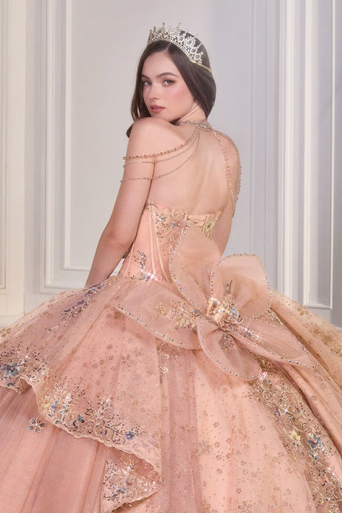 Ladivine - 15727 Floral Gown