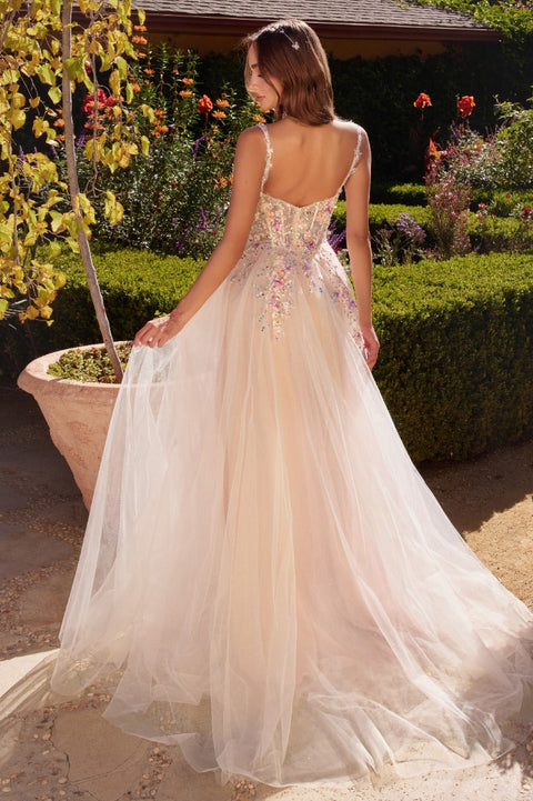 Andrea & Leo - A1288 Floral Gown