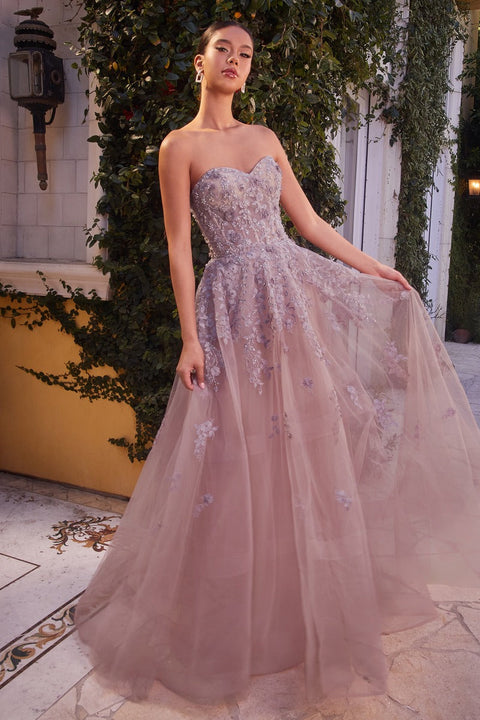 Andrea & Leo - A1348 Floral Gown