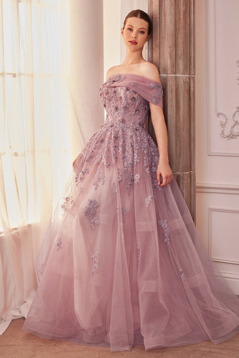 Andrea & Leo - A1348 Floral Gown