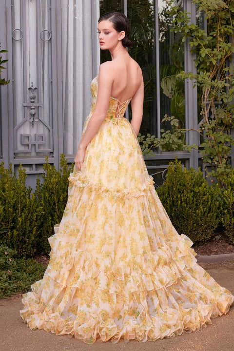 Andrea & Leo - A1430 Floral Gown