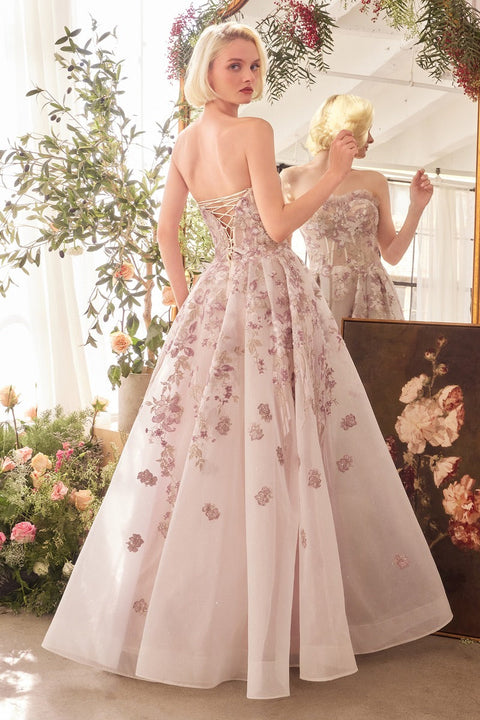 Andrea & Leo - A1455 Floral Gown