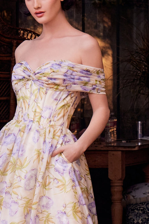 Andrea & Leo - A1466 Floral Gown