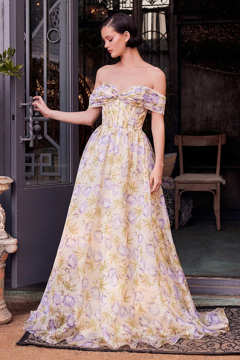 Andrea & Leo - A1466 Floral Gown