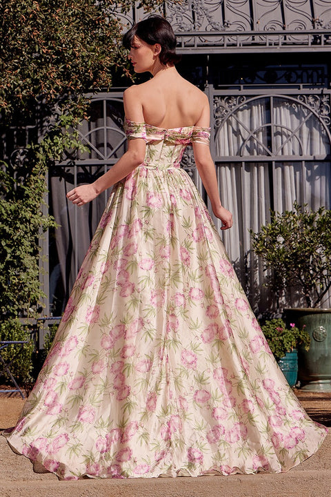 Andrea & Leo - A1466 Floral Gown