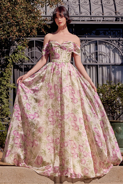 Andrea & Leo - A1466 Floral Gown