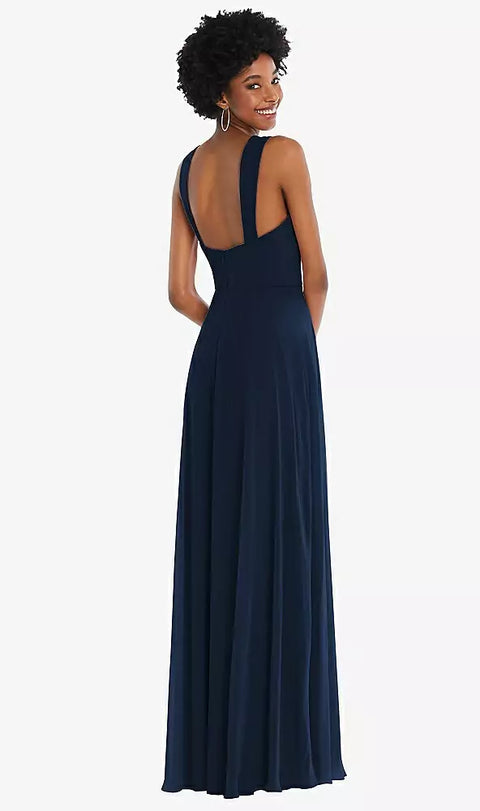 After Six 1558 Contoured Wide Strap Sweetheart Maxi Dress