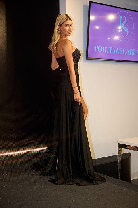 Portia And Scarlett Strapless Prom Dress PS24052X