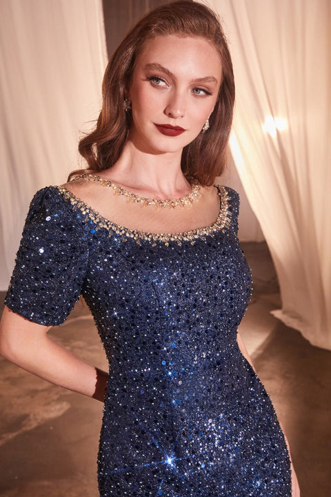 Ladivine - CB151 Sequin Gown