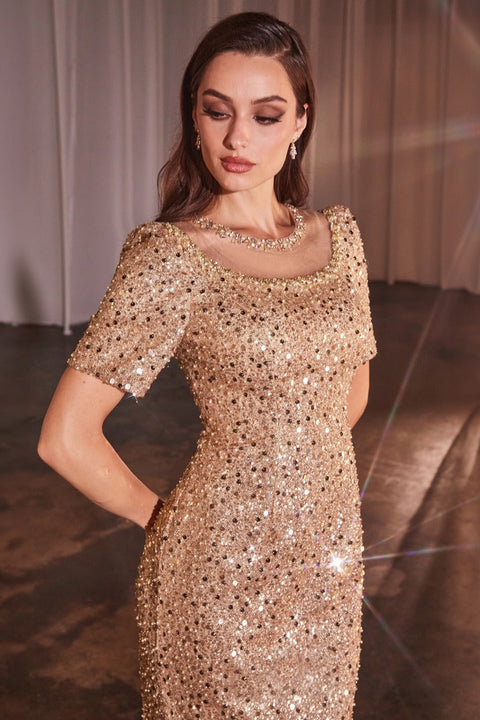 Ladivine - CB151 Sequin Gown