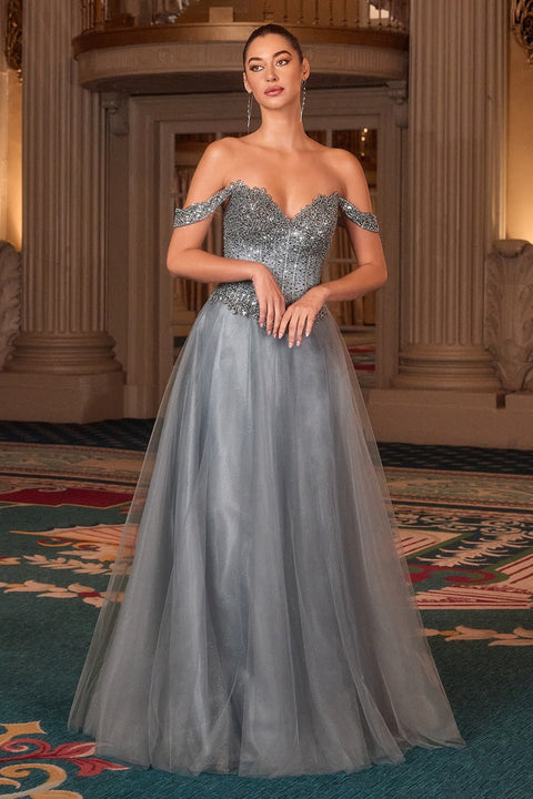 Ladivine - CC471 Sequin Gown