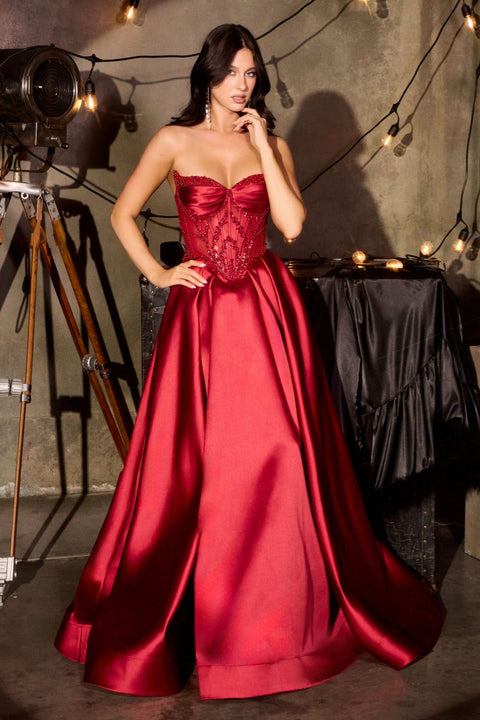 Ladivine - CD389 Floral Gown