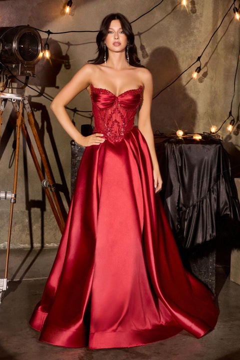 Ladivine - CD389 Floral Gown