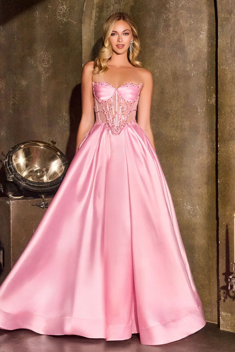Ladivine - CD389 Floral Gown
