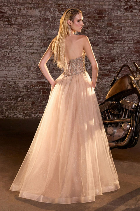 Ladivine - CD721 Sequin Gown