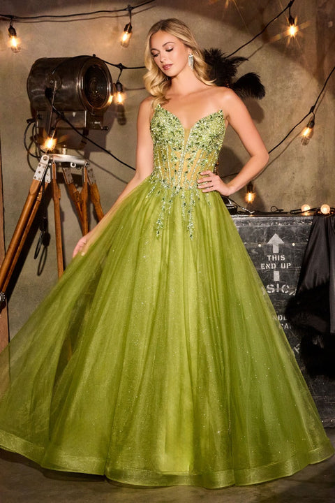 Ladivine - CD721 Sequin Gown