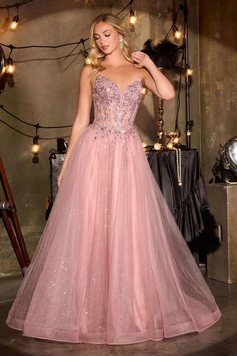 Ladivine - CD721 Sequin Gown