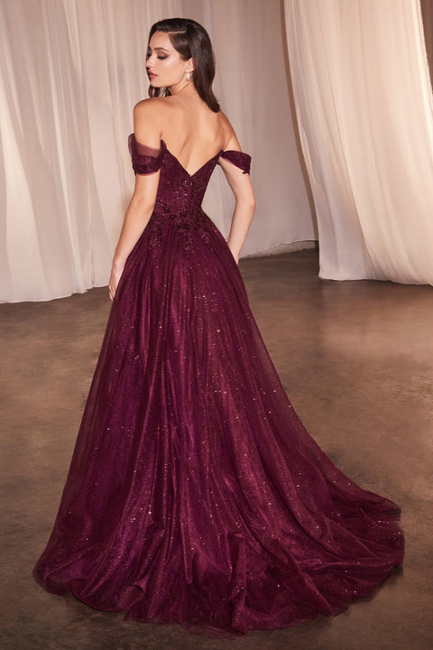 Ladivine - CD799 Floral Gown