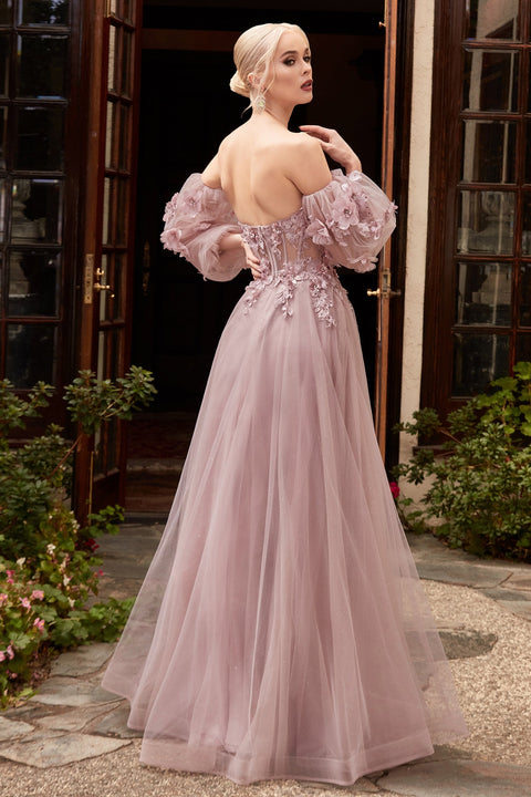 Ladivine - CD962 Floral Gown