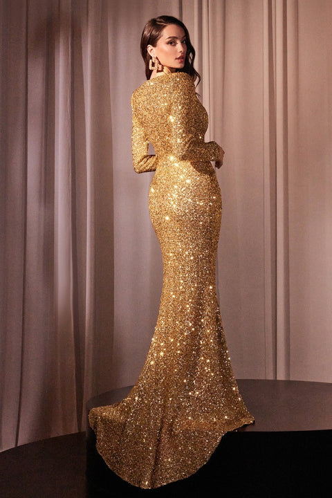 Ladivine - CH054 Sequin Gown