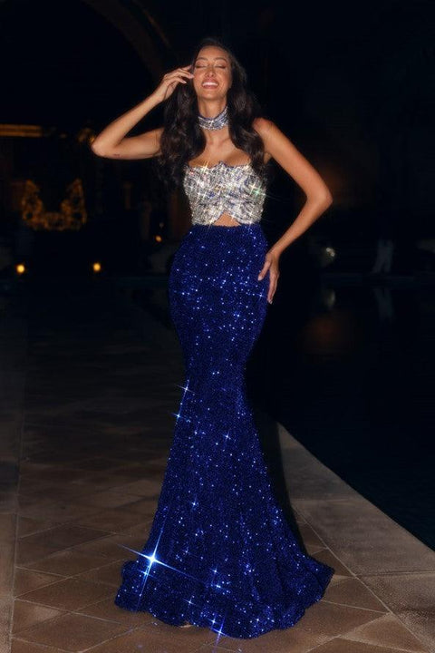 Portia And Scarlett Strapless Sleeveless Prom Dress PS24614