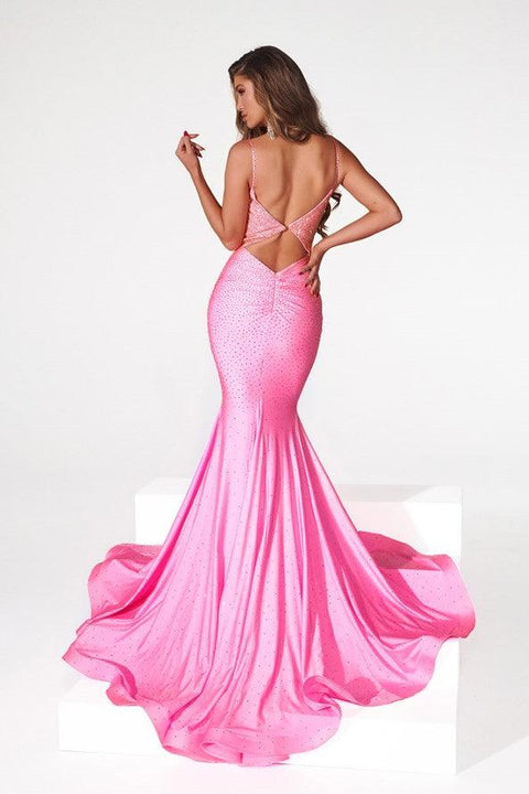 Portia And Scarlett V Neck Prom Dress PS22518
