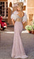 Portia And Scarlett Scoop Neckline Short Sleeve Prom Dress PS23741C