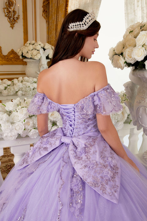 Ladivine - 15701 Off The Shoulder Ball Gown