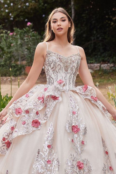 Ladivine - 15703 Tulle Ball Gown