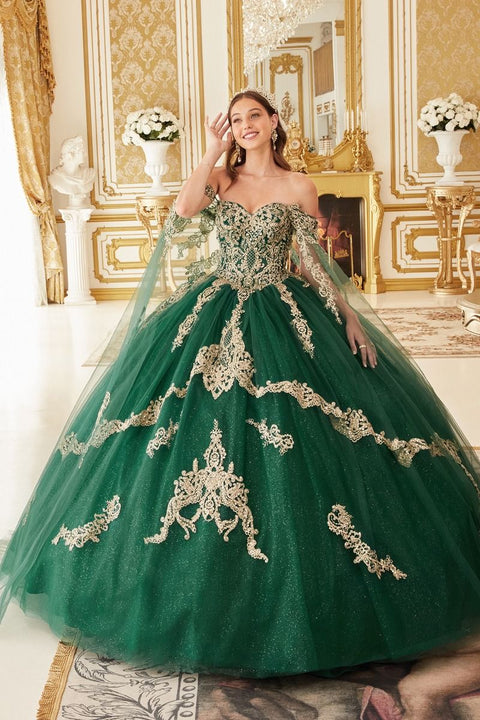Ladivine - 15711 Lace Ball Gown