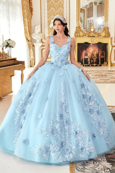 Ladivine - 15713 Off The Shoulder Ball Gown