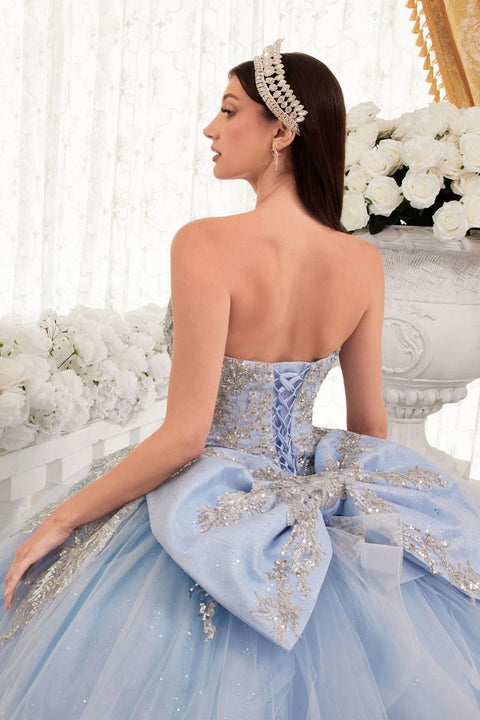 Ladivine - 15715 Sweetheart Neckline Ball Gown