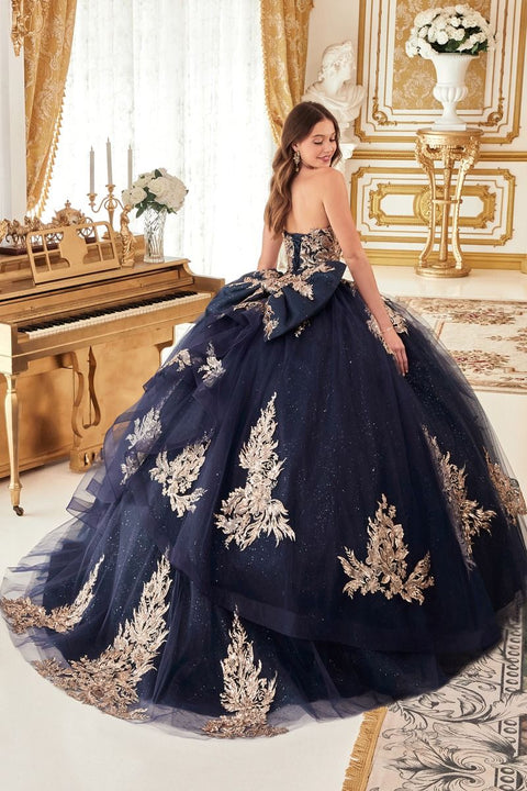 Ladivine - 15715 Sweetheart Neckline Ball Gown