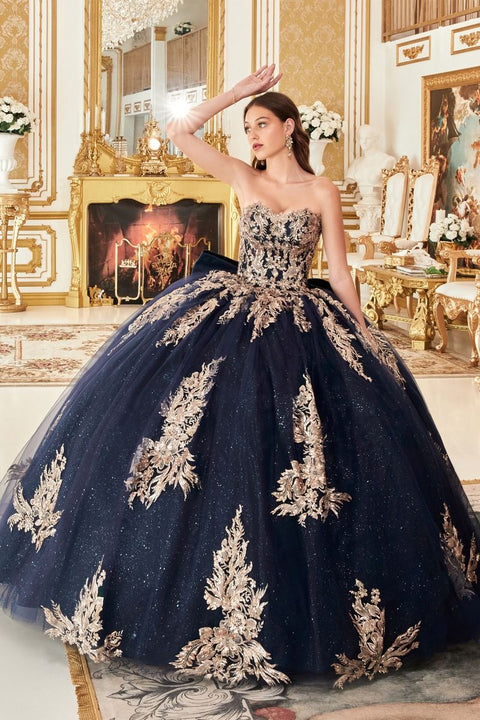 Ladivine - 15715 Sweetheart Neckline Ball Gown