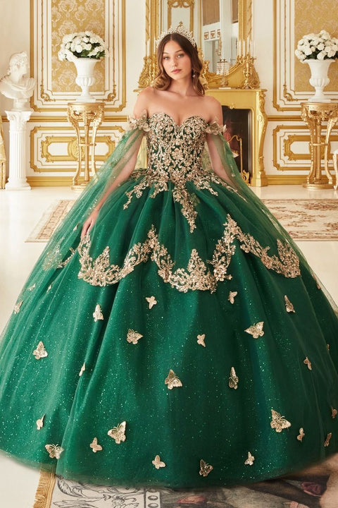 Ladivine - 15721 Tulle Ball Gown