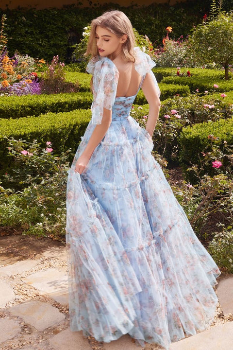 Ladivine - A1332 Tulle Gown
