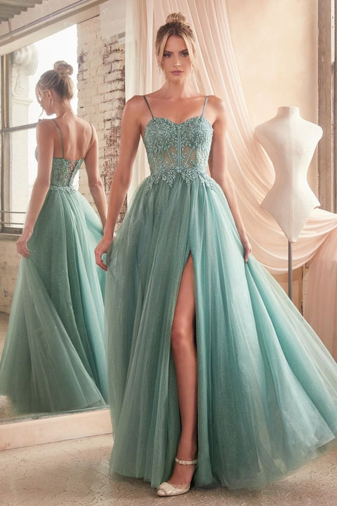 Ladivine - C150 Lace A-line Ball Gown