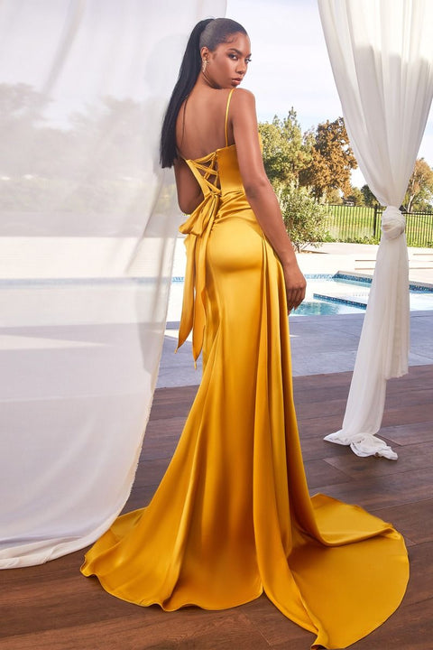 Ladivine - CD340 Satin Gown