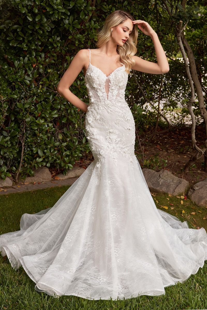 keyhole mermaid wedding dress Ladivine