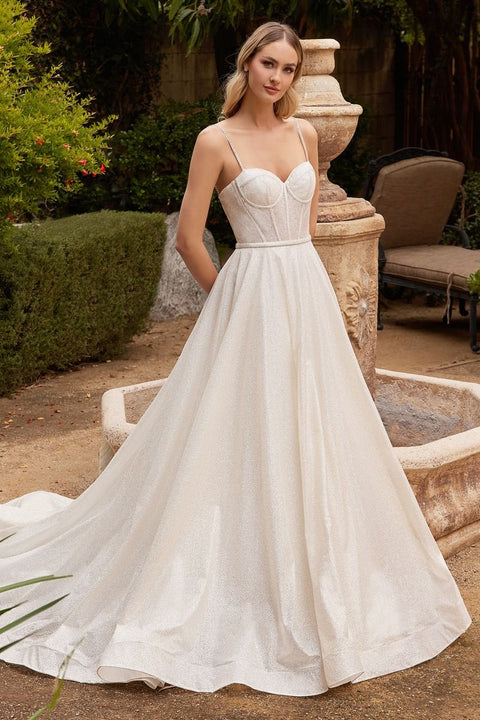 Ladivine - CDS435W Ball Wedding Gown