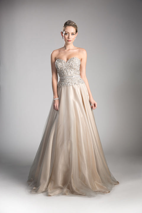 Ladivine - CE0004 Lace Ball Gown