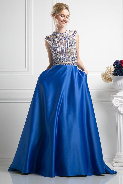 Ladivine - CK28 Satin Ball Gown
