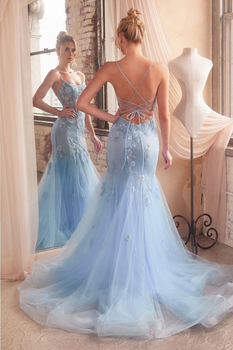 Ladivine - D145 Floral Mermaid Dress