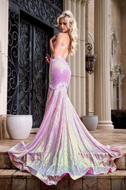 Portia And Scarlett V Neck Prom Dress PS24250