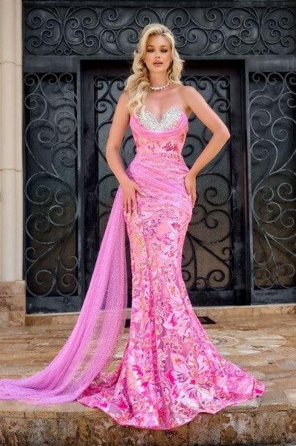 Portia And Scarlett Sweetheart Neck Strapless Prom Dress PS24340