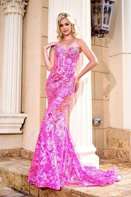 Portia And Scarlett Sweetheart Neck Strapless Prom Dress PS24347