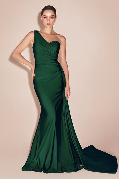 Ladivine - PT004 One Shoulder Gown