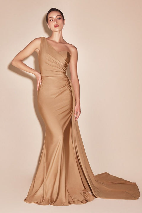 Ladivine - PT004 One Shoulder Gown