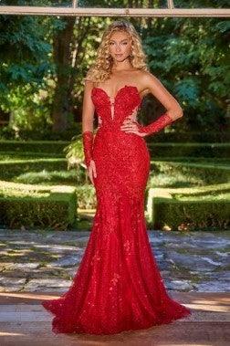 Portia And Scarlett Sweetheart Neck Strapless Prom Dress PS24113